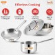 Kraft Futuretec Triply Stainless Steel Cookware Set